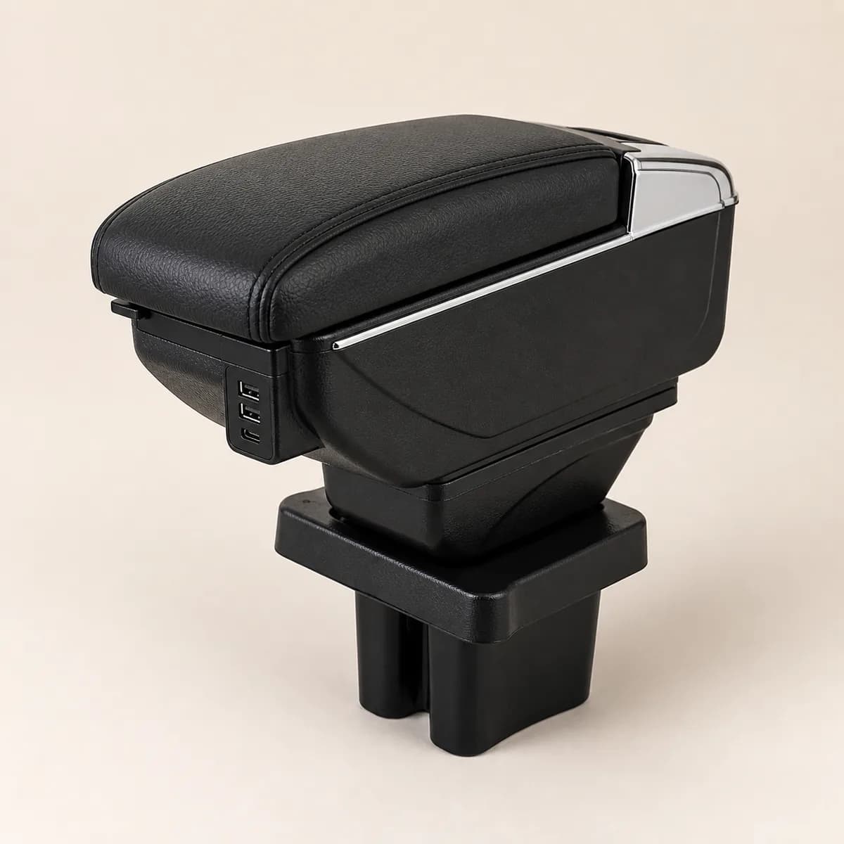 Accoudoir central voiture avec rangements USB