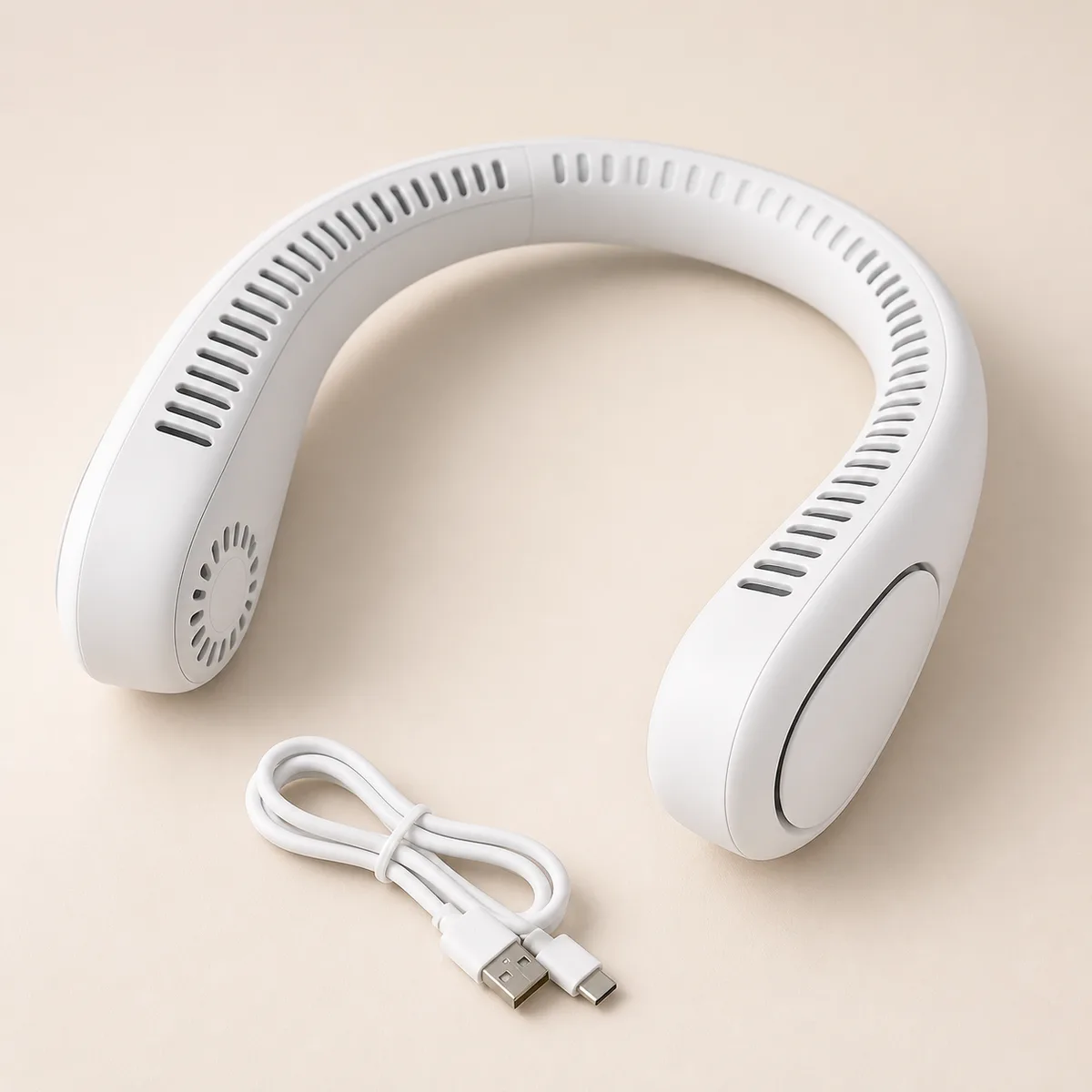 Ventilateur tour de cou rechargeable USB