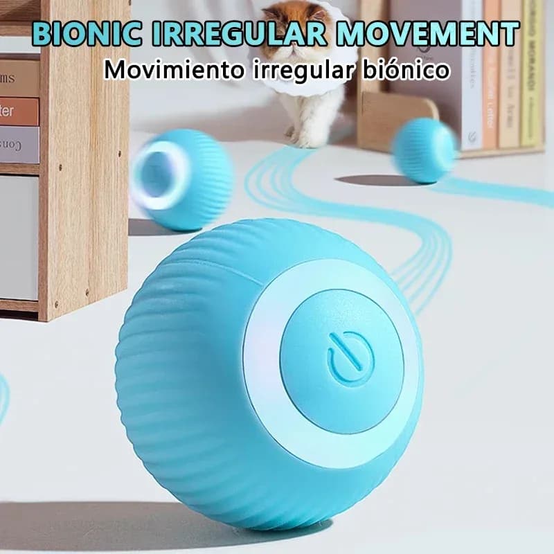 Balle interactive automatique pour chat photo 3