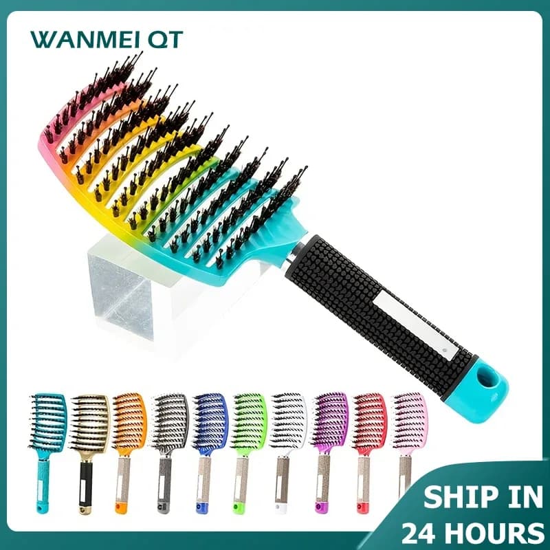 Brosse démêlante et massage du cuir chevelu - beaute Maxi Trouvaille