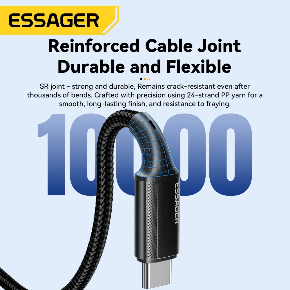 Câble USB-C 240W renforcé best-seller - high-tech Maxi Trouvaille photo 6