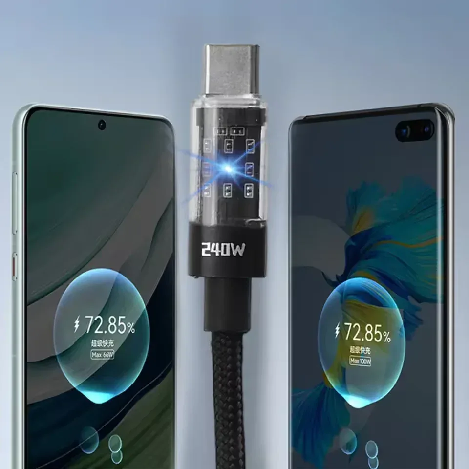 Câble USB-C charge rapide avec affichage LED - high-tech Maxi Trouvaille photo 6