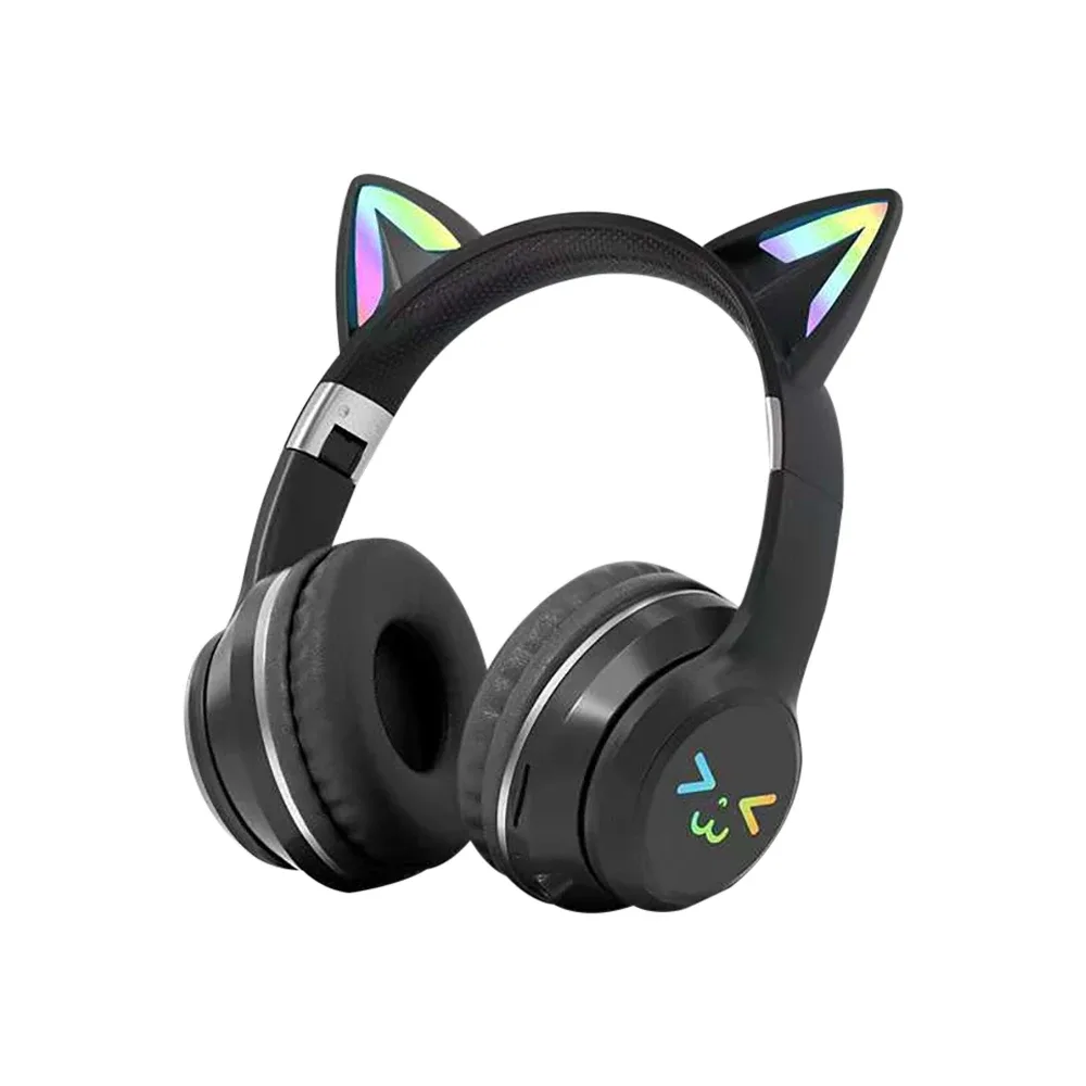 Casque gaming oreilles de chat RGB - boutique Maxi Trouvaille photo 3