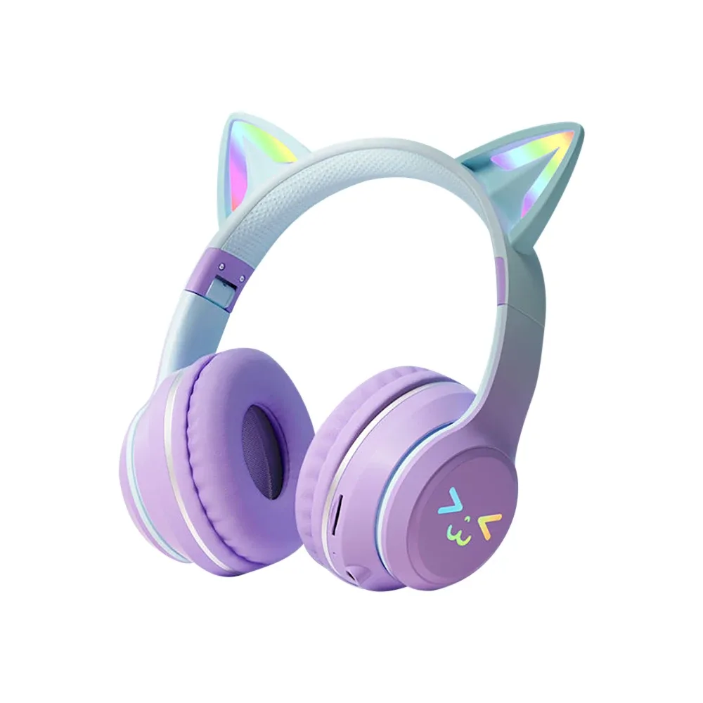 Casque gaming oreilles de chat RGB - boutique Maxi Trouvaille photo 4