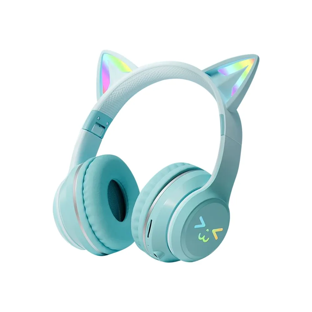Casque gaming oreilles de chat RGB - boutique Maxi Trouvaille photo 5