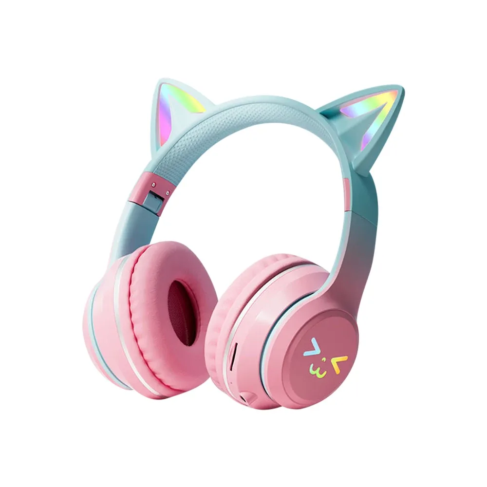 Casque gaming oreilles de chat RGB - boutique Maxi Trouvaille photo 6