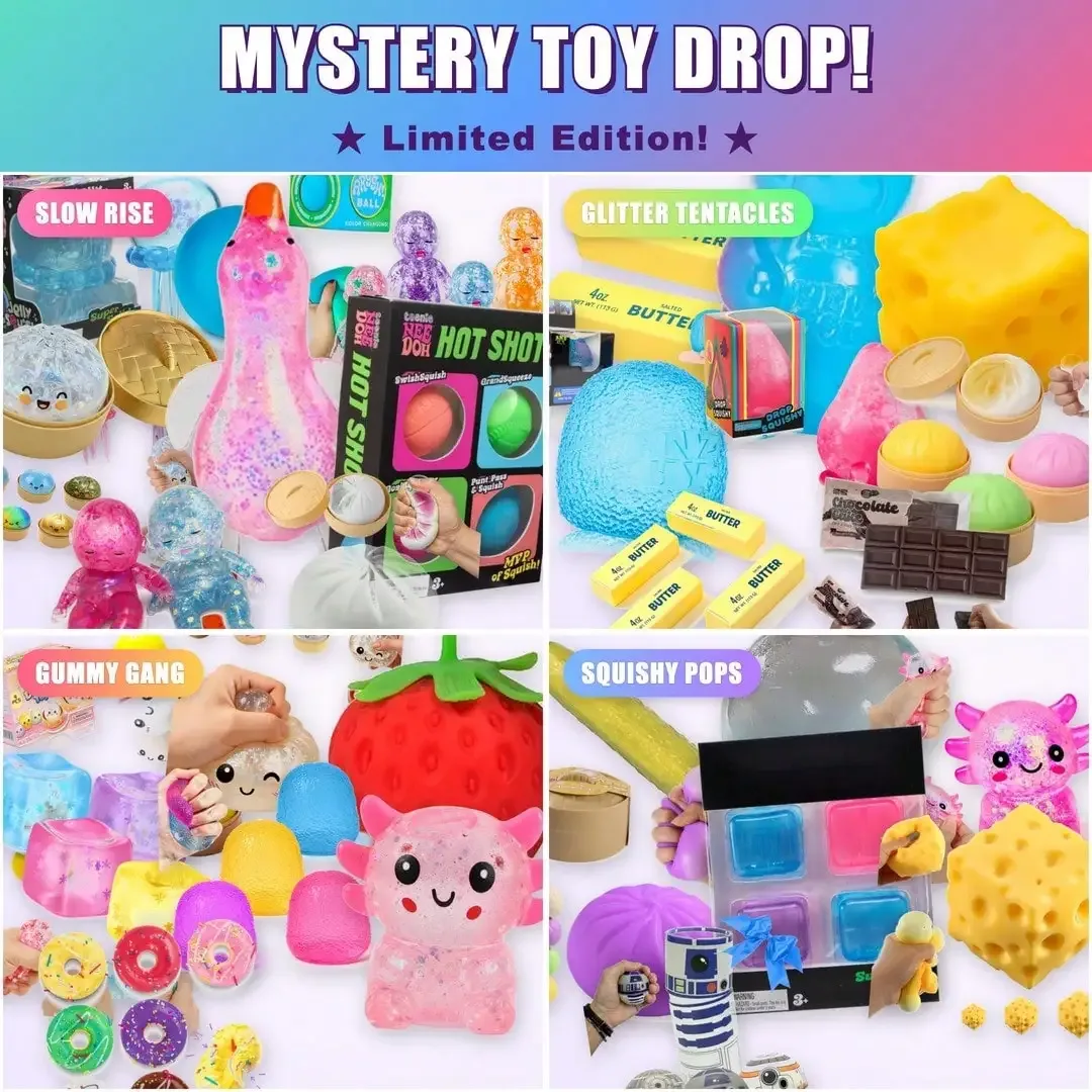 Coffret Squishy — jouets sensoriels assortis photo 2