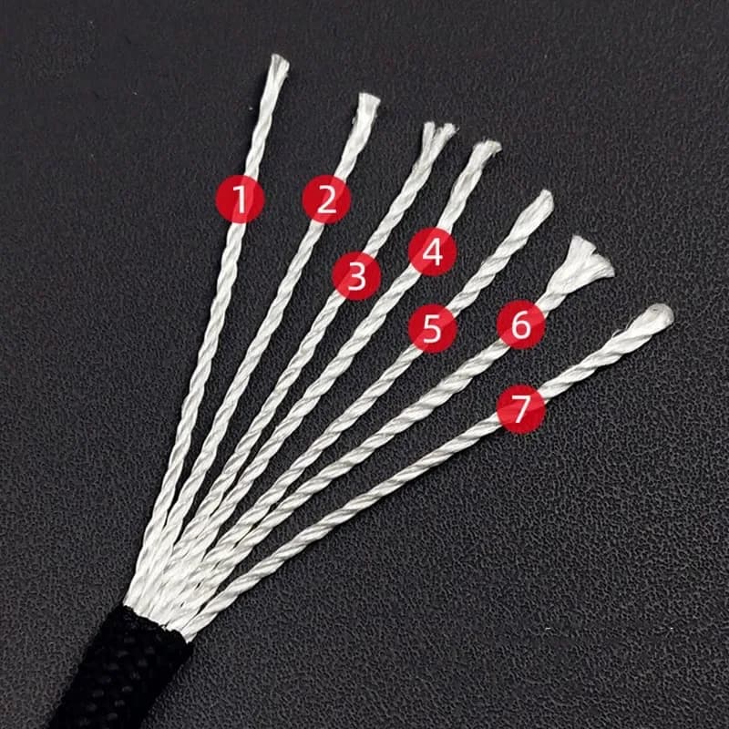 Corde paracorde camping randonnée 5/15/30 m - accessoires Maxi Trouvaille photo 4