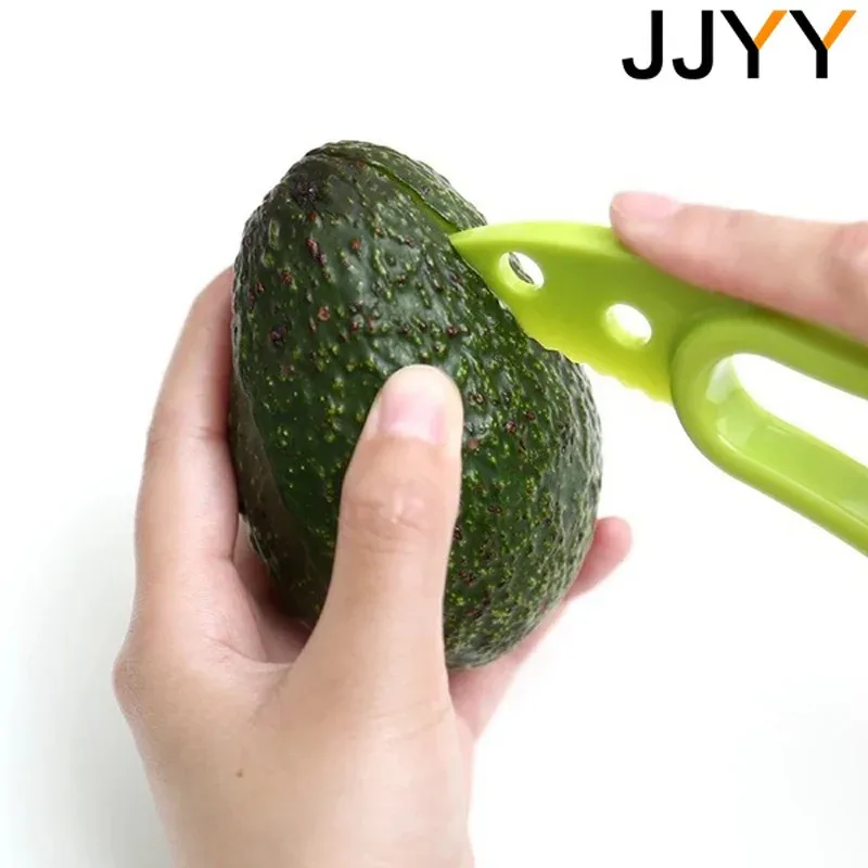 Coupe-avocat 3 en 1 : ouvre, dénoyaute, tranche - cuisine Maxi Trouvaille photo 2