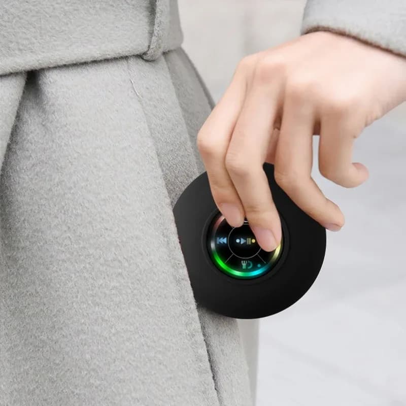 Enceinte Bluetooth étanche avec lumière RGB photo 4