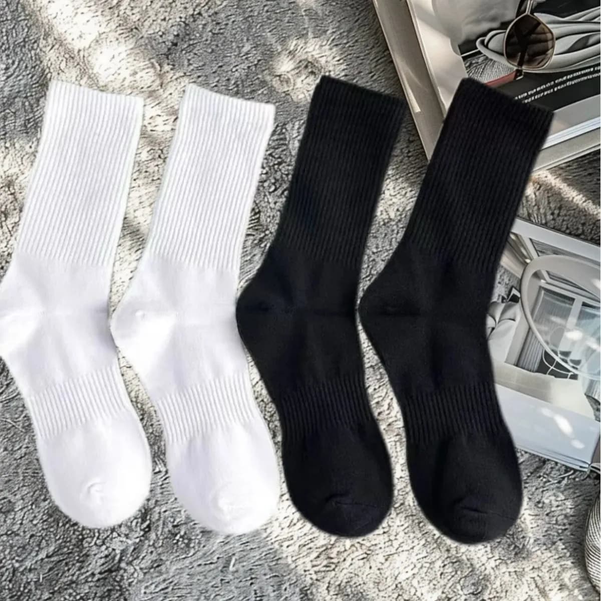 Lot de 20 paires de chaussettes coton homme - mode Maxi Trouvaille photo 5