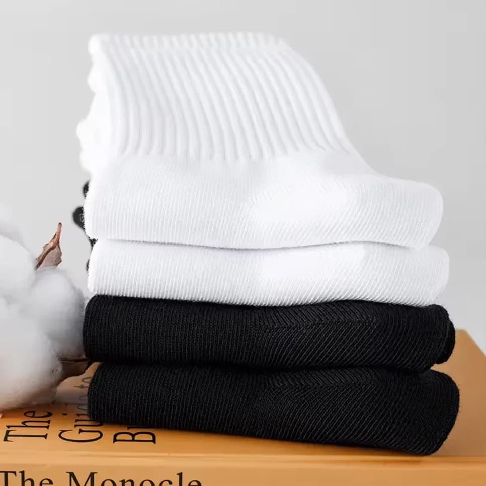 Lot de 20 paires de chaussettes coton homme - mode Maxi Trouvaille photo 6
