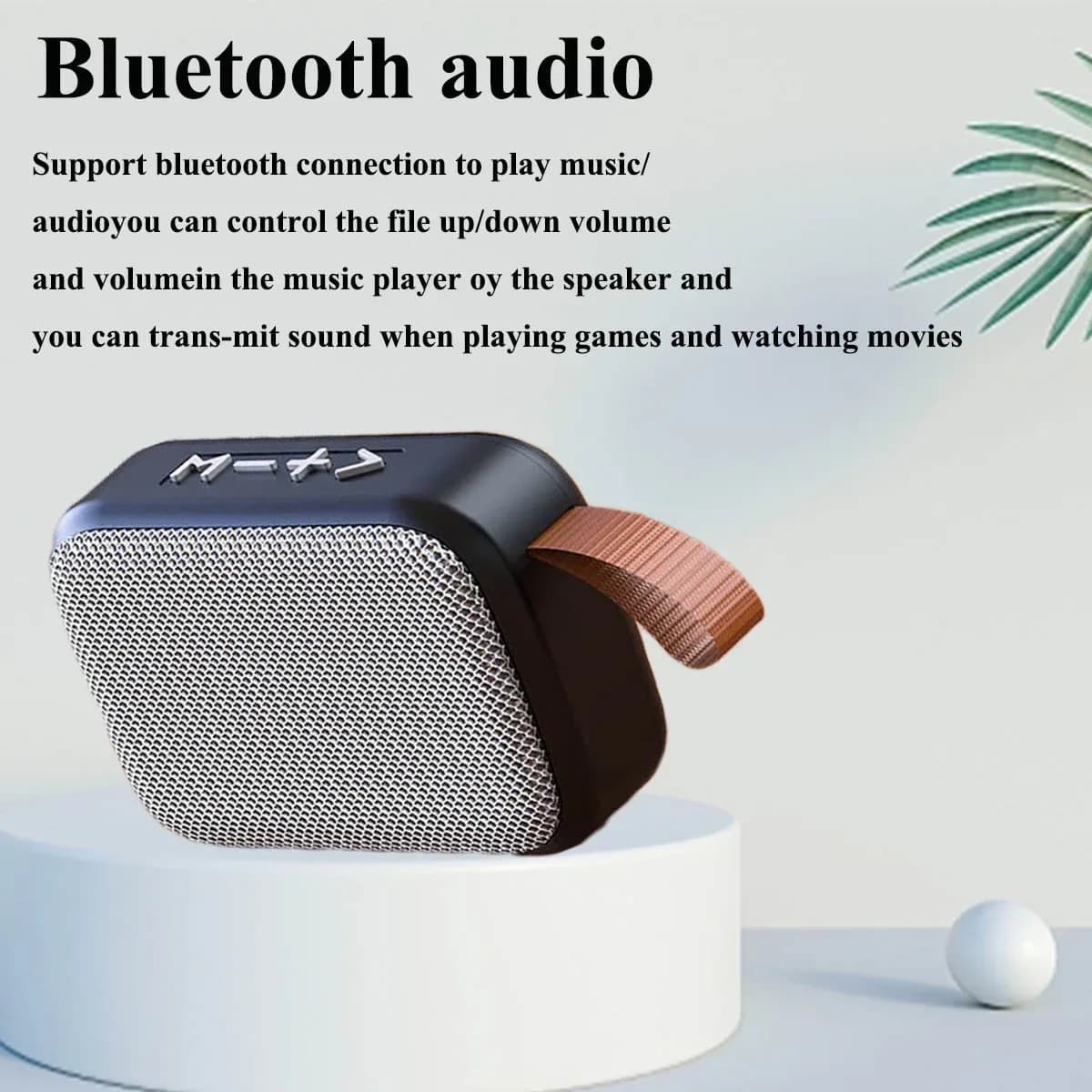 Mini enceinte Bluetooth portable stéréo - high-tech Maxi Trouvaille
