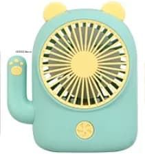 Mini ventilateur chat USB silencieux photo 3