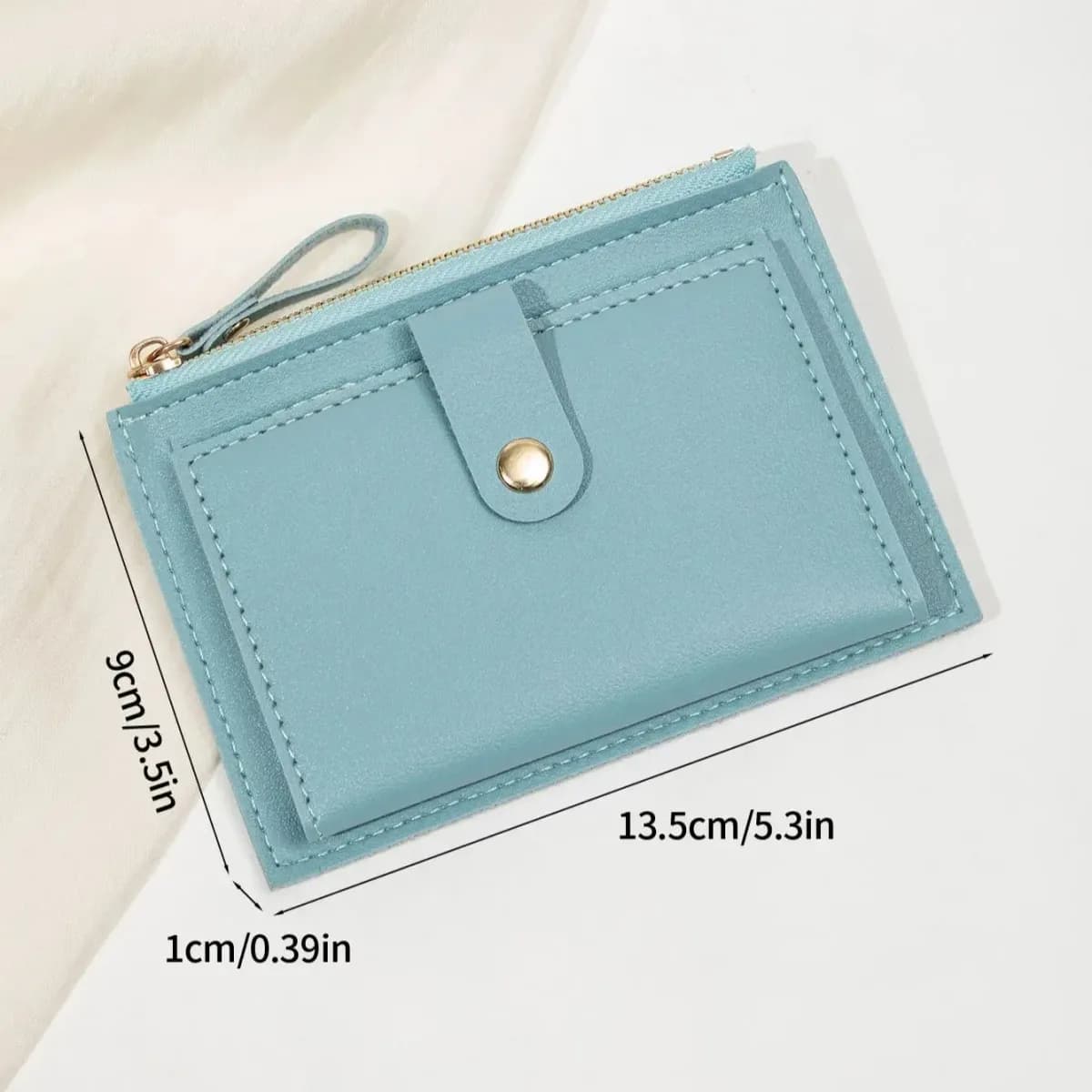 Porte-cartes ultra-fin en cuir pour femme - accessoires Maxi Trouvaille photo 5