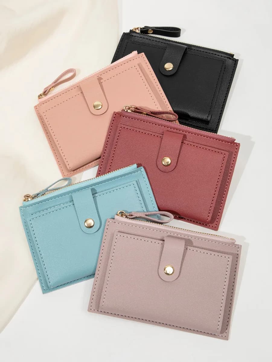 Porte-cartes ultra-fin en cuir pour femme - accessoires Maxi Trouvaille photo 6