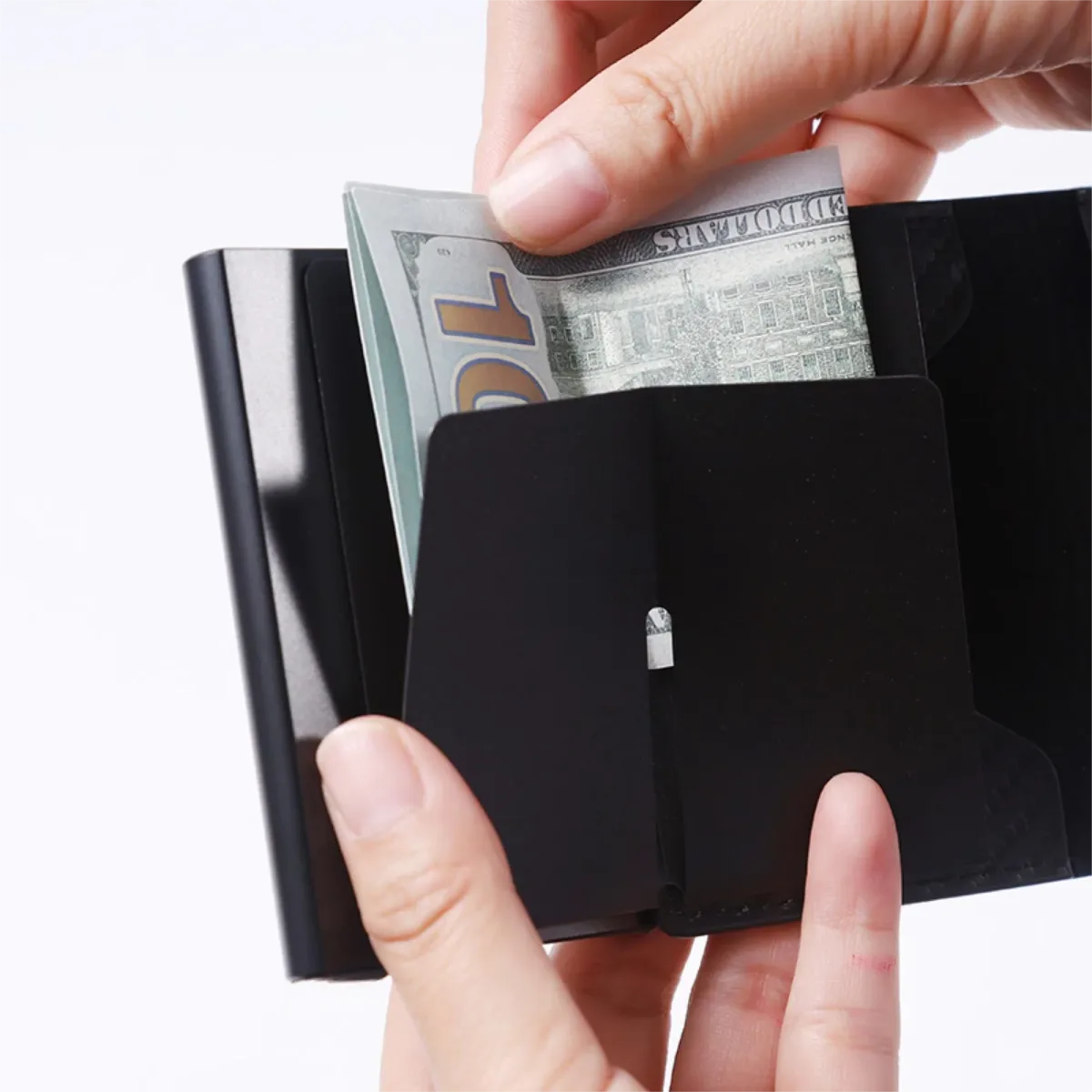 Porte-cartes anti-piratage RFID minimaliste photo 2