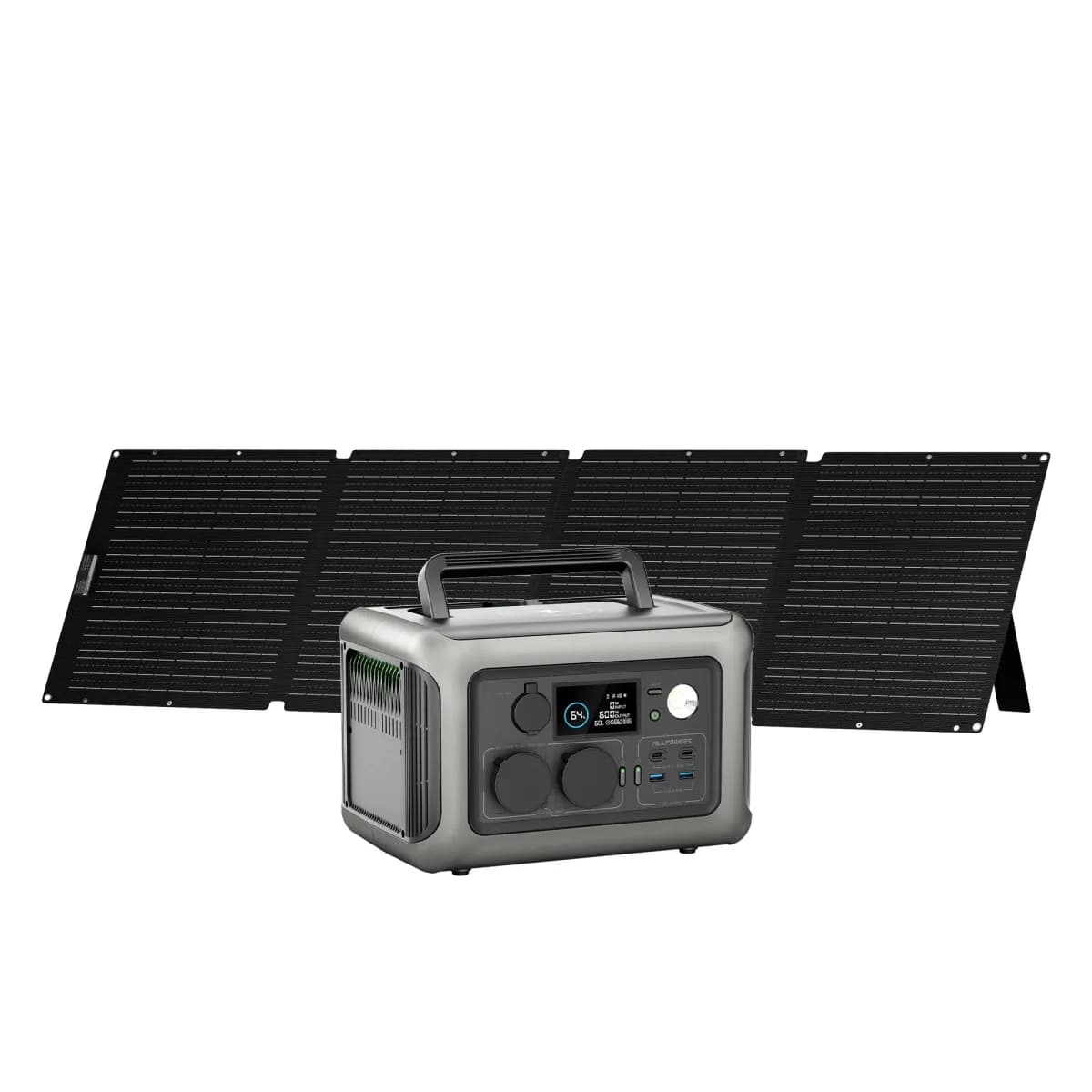 Station énergie ALLPOWERS R600 + panneau solaire 200W - boutique Maxi Trouvaille photo 6