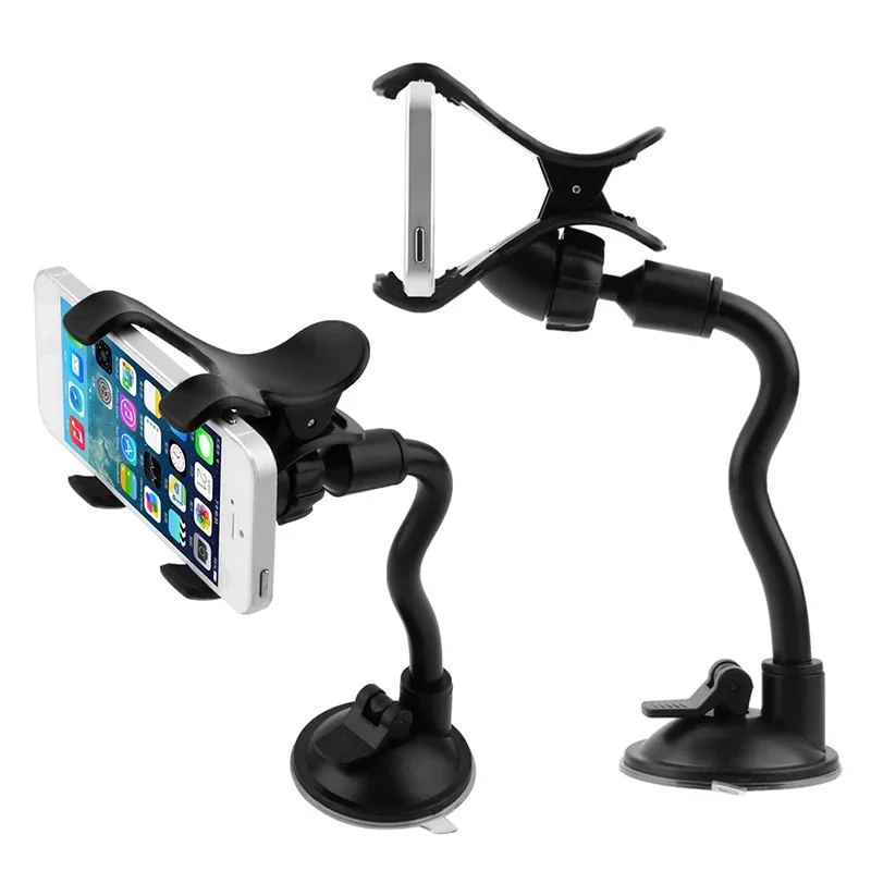 Support téléphone voiture flexible à ventouse 360° - auto-moto Maxi Trouvaille photo 3