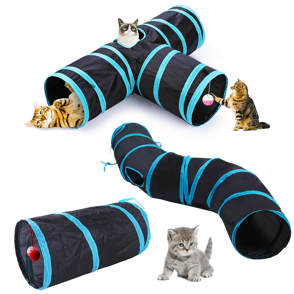 Tunnel de jeu pliable pour chat - animaux Maxi Trouvaille photo 5