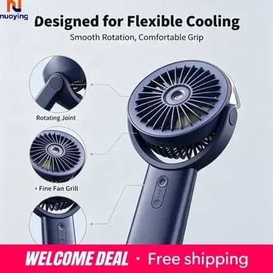 Ventilateur brumisateur portable rechargeable photo 4