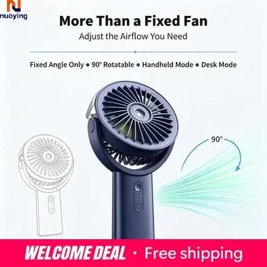 Ventilateur brumisateur portable rechargeable photo 5