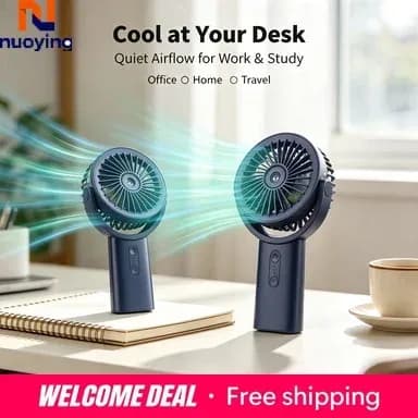 Ventilateur brumisateur portable rechargeable photo 6