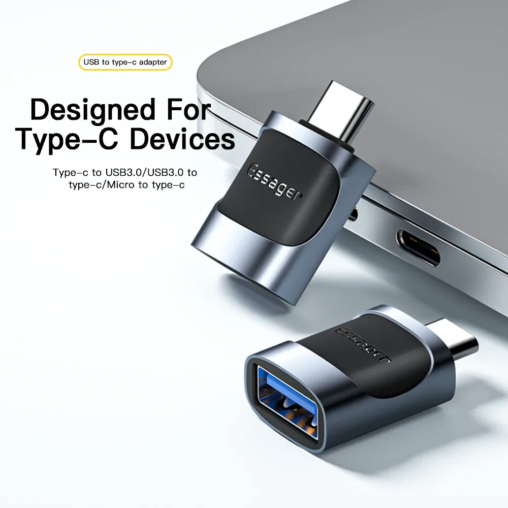 Adaptateur OTG USB 3.0 vers USB-C Essager - accessoires Maxi Trouvaille photo 6