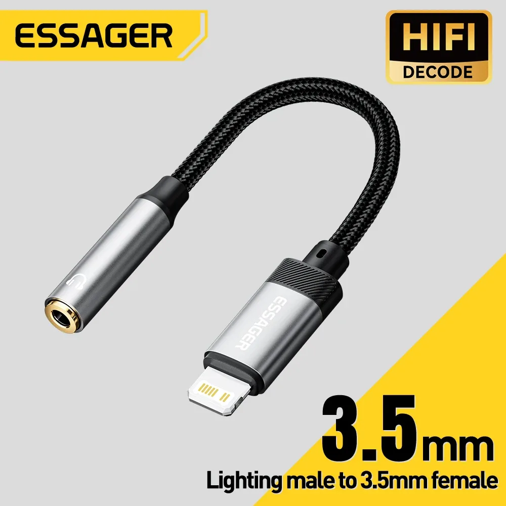 Adaptateur USB-C vers jack 3,5 mm Essager - accessoires Maxi Trouvaille