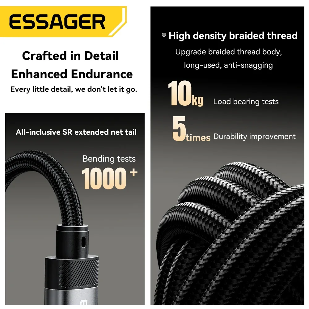 Adaptateur USB-C vers jack 3,5 mm Essager - accessoires Maxi Trouvaille photo 6