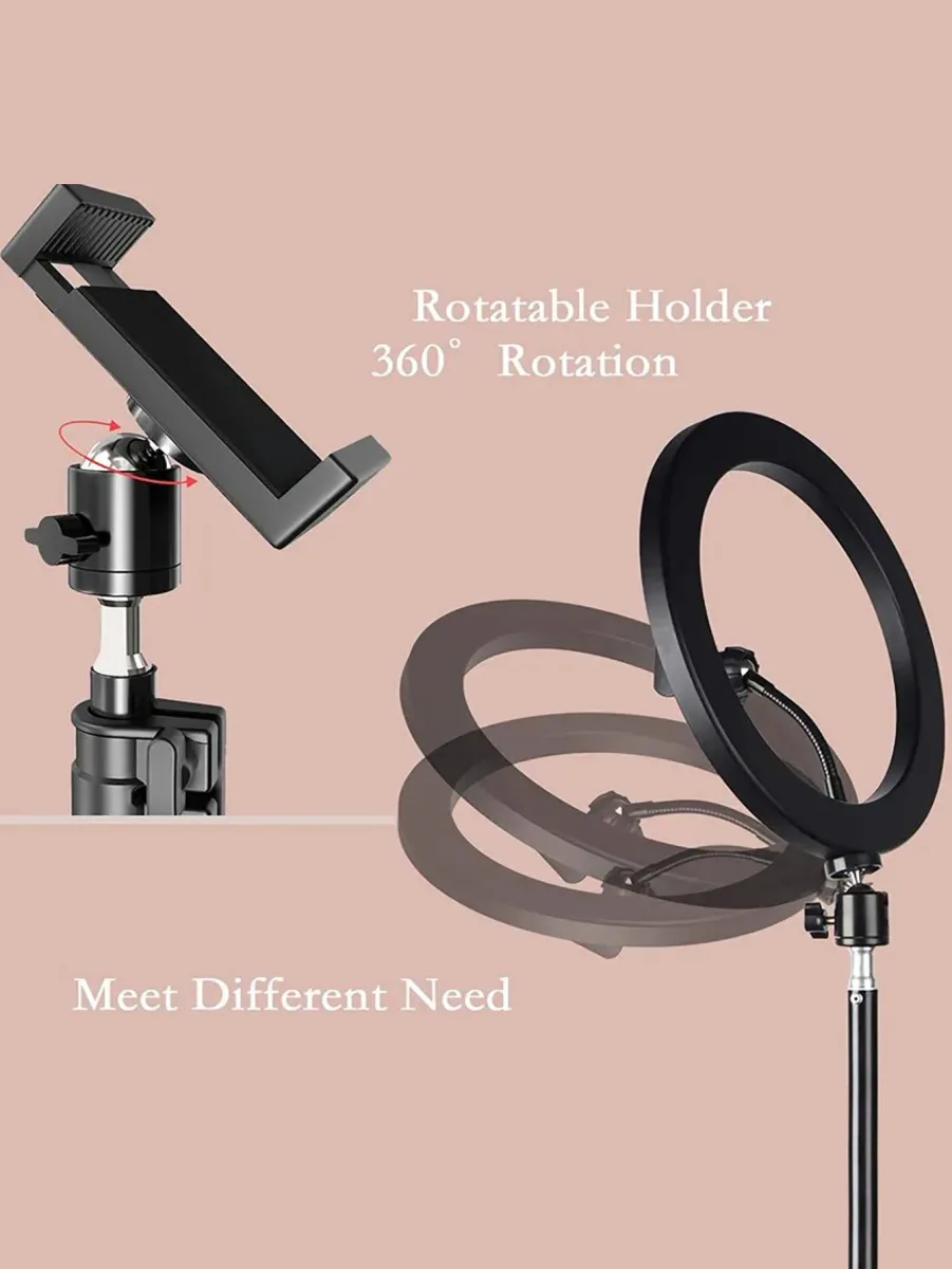 Anneau lumineux 26 cm avec trépied - accessoires Maxi Trouvaille photo 2