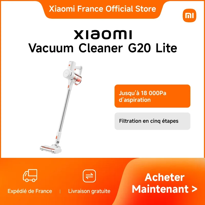 Aspirateur balai Xiaomi G20 Lite - maison Maxi Trouvaille
