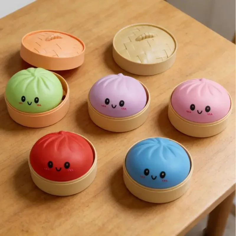 Balle antistress dumpling à rebond lent - enfant Maxi Trouvaille