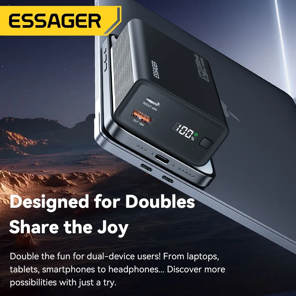 Batterie externe 20000 mAh charge rapide 65W - high-tech Maxi Trouvaille photo 2