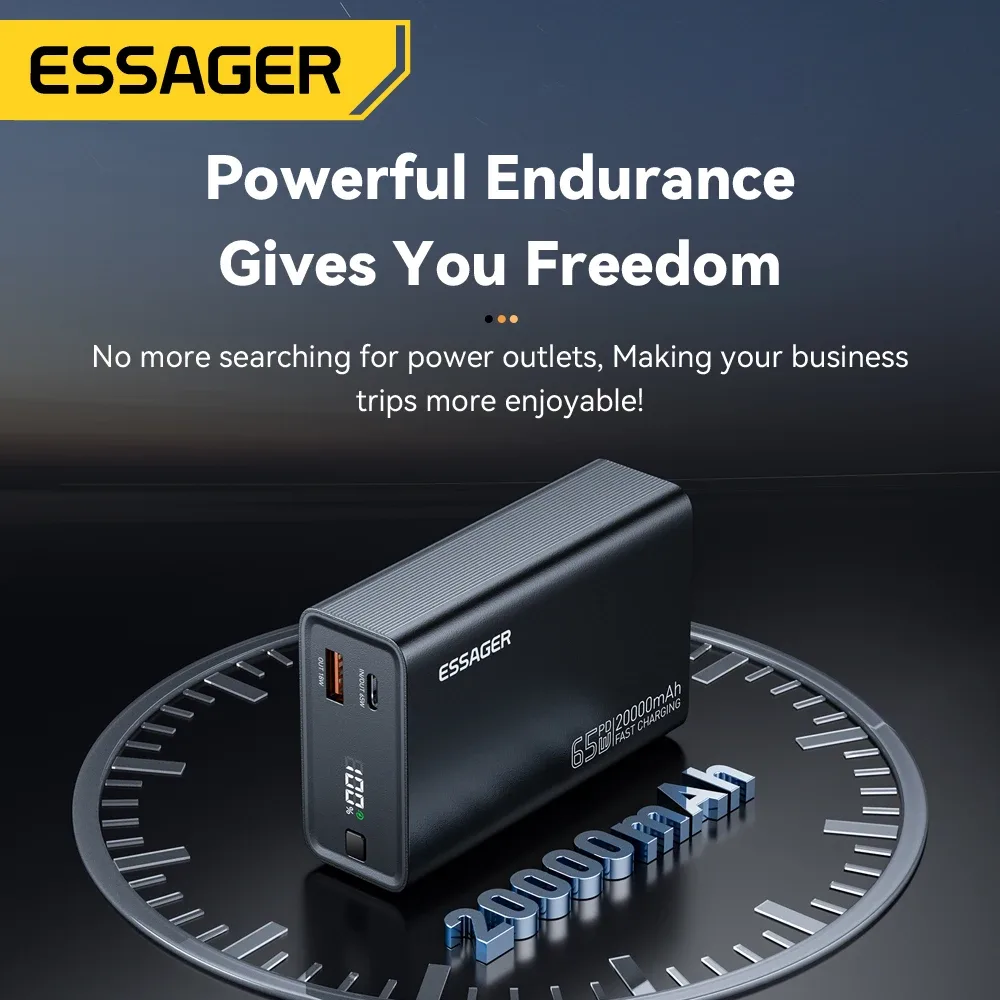Batterie externe 20000 mAh charge rapide 65W - high-tech Maxi Trouvaille photo 3
