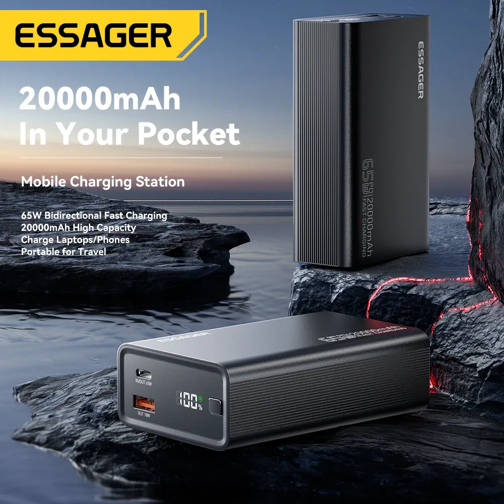Batterie externe 20000 mAh charge rapide 65W - high-tech Maxi Trouvaille photo 4