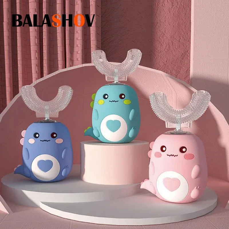 Brosse à dents électrique enfant 360° - enfant Maxi Trouvaille