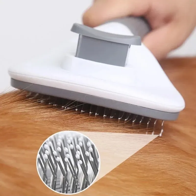 Brosse autonettoyante pour chien et chat - animaux Maxi Trouvaille photo 5