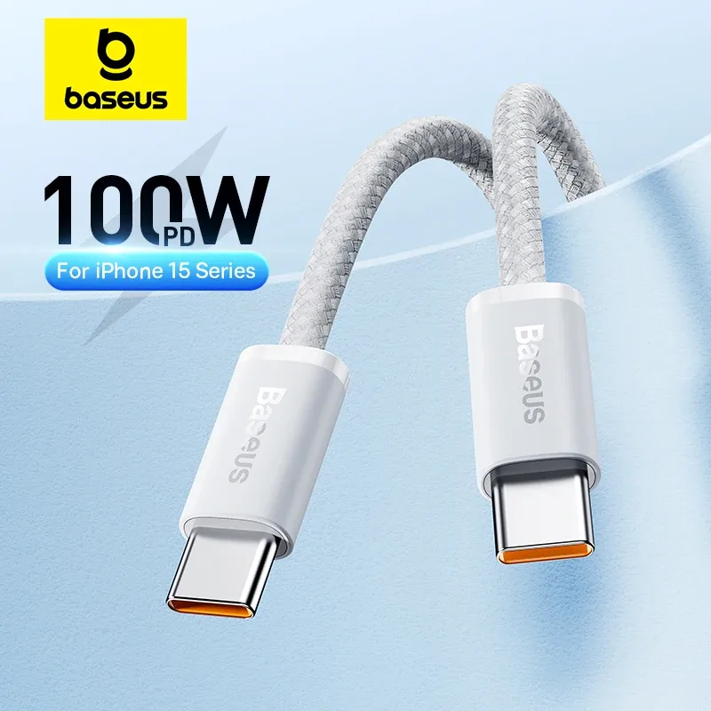 Câble Baseus 100W USB-C - accessoires Maxi Trouvaille
