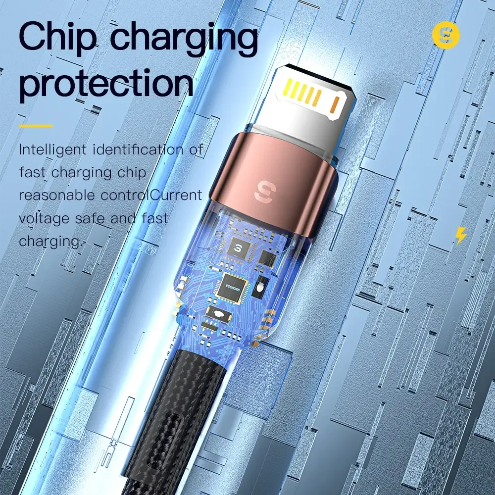 Câble Lightning charge rapide Essager - accessoires Maxi Trouvaille photo 5
