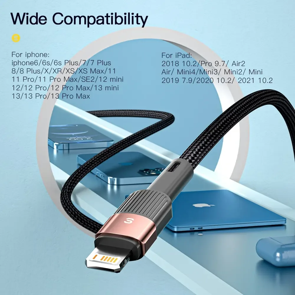 Câble Lightning charge rapide Essager - accessoires Maxi Trouvaille photo 6