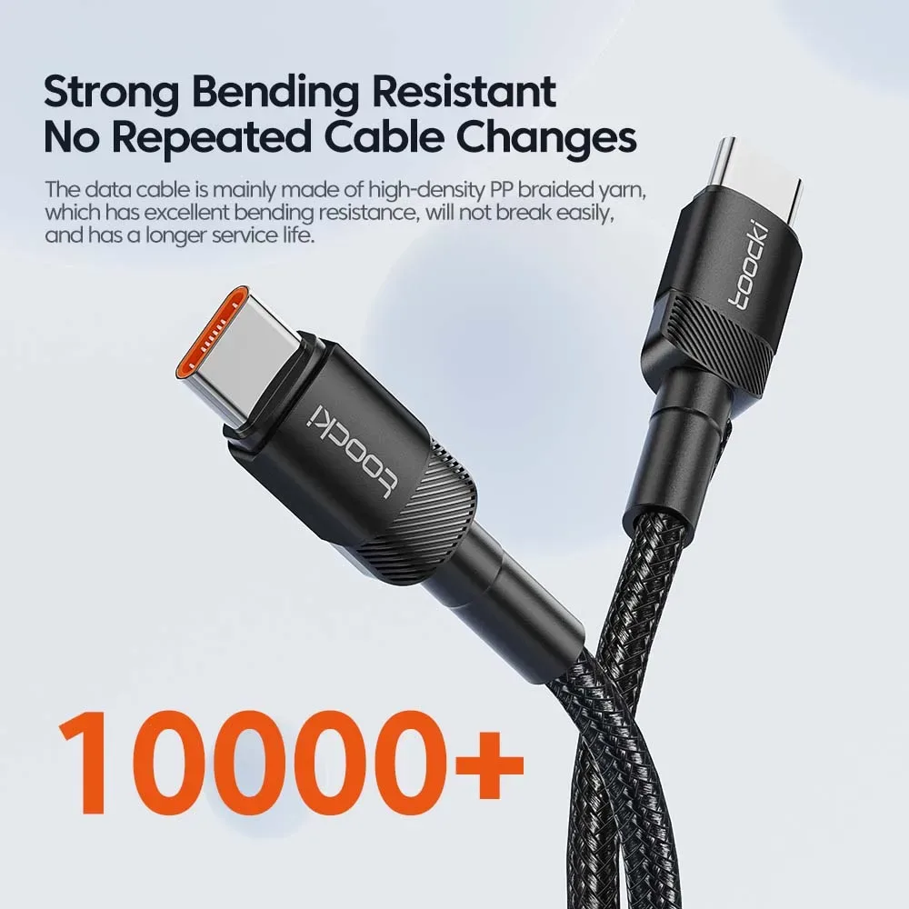 Câble USB-C 100W tressé charge rapide - accessoires Maxi Trouvaille photo 6