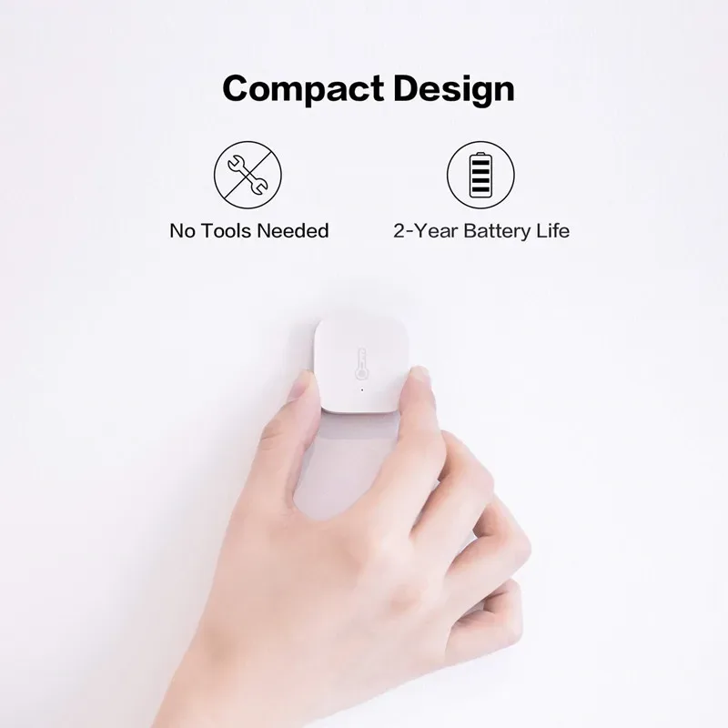Capteur température, humidité et pression Aqara - maison Maxi Trouvaille photo 2