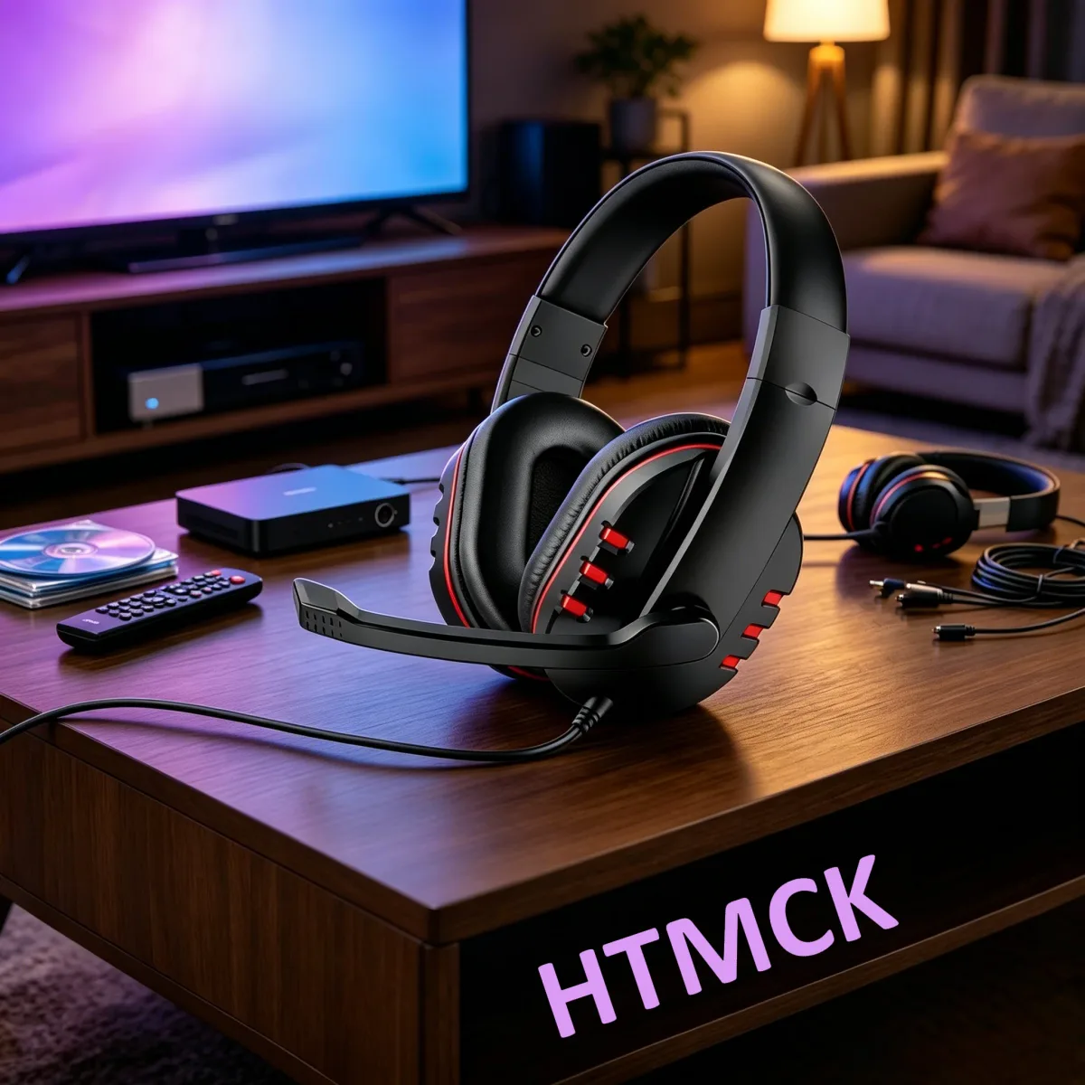 Casque gaming filaire avec micro antibruit - gaming Maxi Trouvaille photo 2