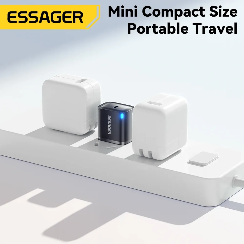 Chargeur mini 30 W USB-C Essager - accessoires Maxi Trouvaille photo 2