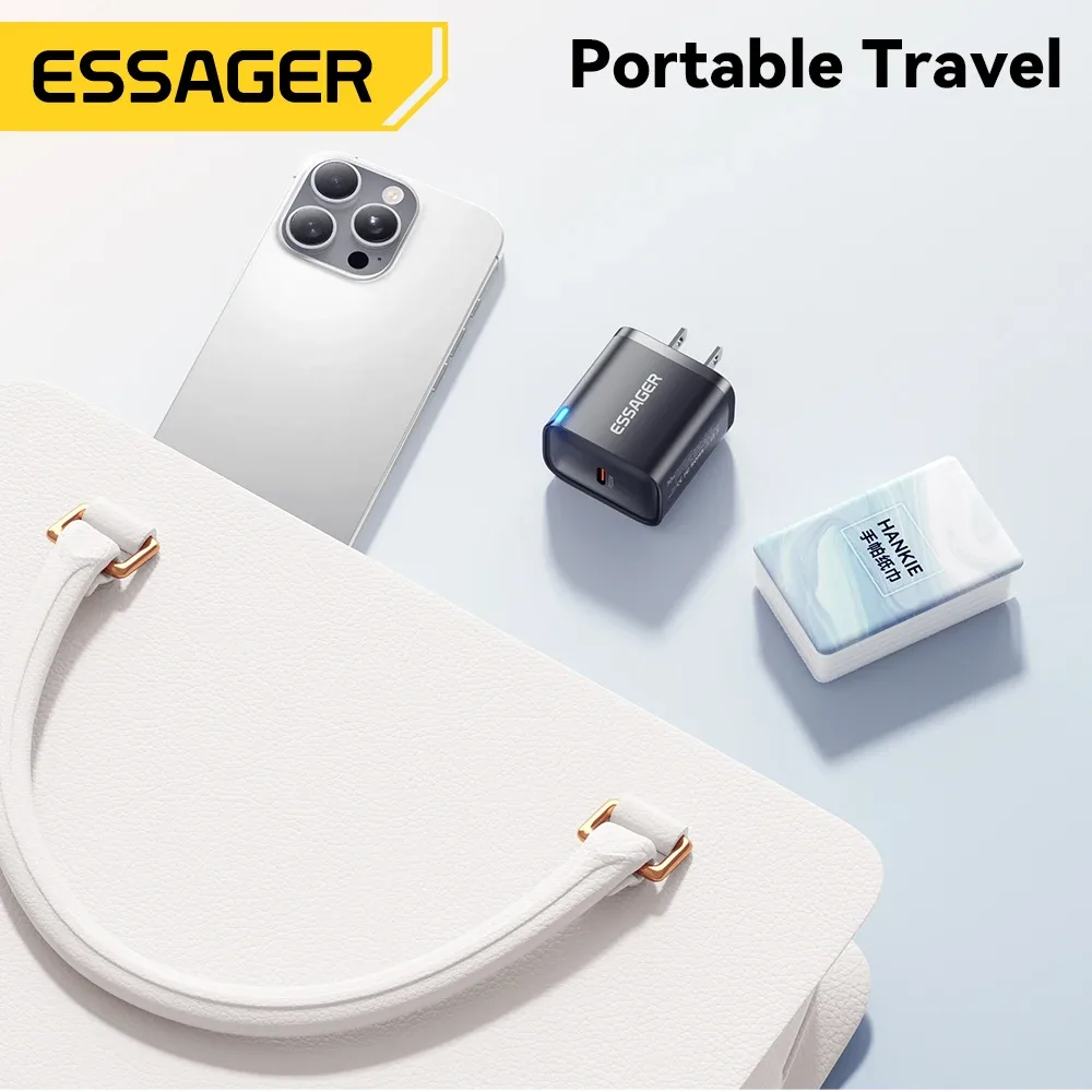 Chargeur mini 30 W USB-C Essager - accessoires Maxi Trouvaille photo 3