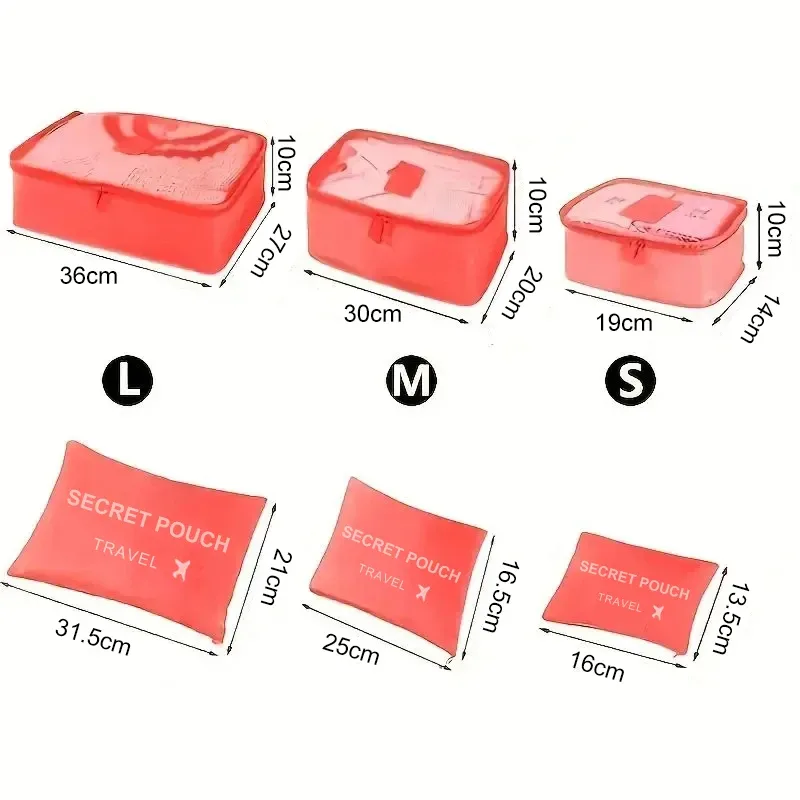 Cubes de rangement valise - lot de 6 - accessoires Maxi Trouvaille photo 6