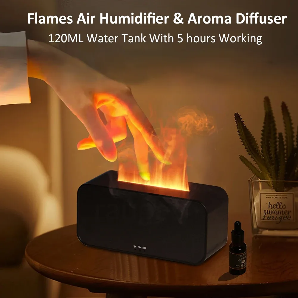 Diffuseur humidificateur effet flamme - maison Maxi Trouvaille photo 2