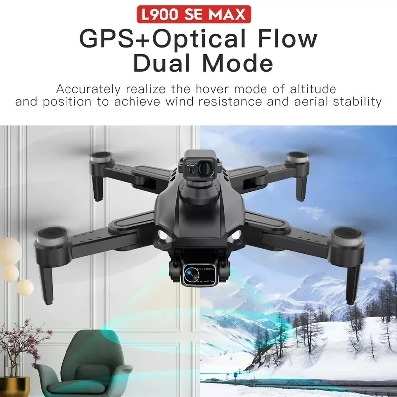 Drone GPS L900 Pro SE double caméra - high-tech Maxi Trouvaille photo 5