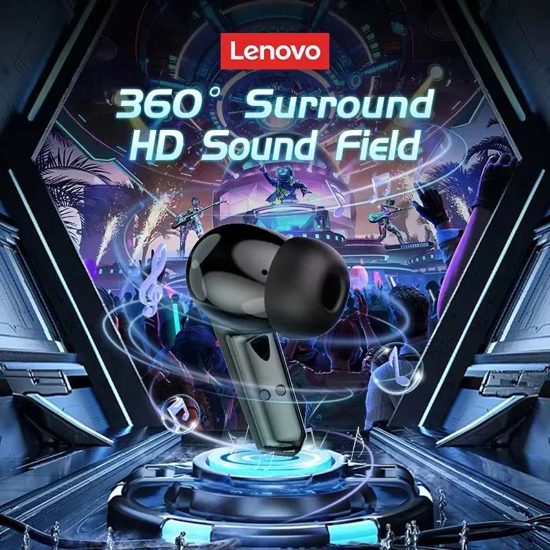Écouteurs Lenovo GM2 Pro Bluetooth 5.3 - accessoires Maxi Trouvaille photo 3